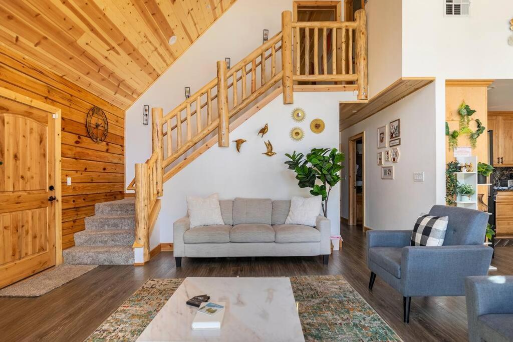 ביג באר סיטי Modern Family Cabin Mins To Lake, Slopes & Hikes מראה חיצוני תמונה
